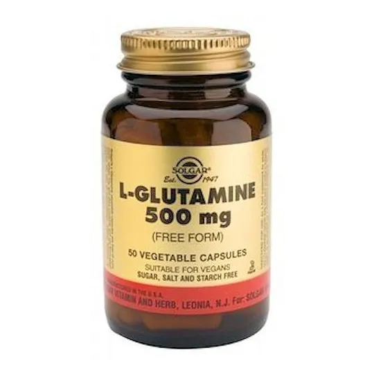 Solgar L-Glutamine 500mg 50 gélules végétales