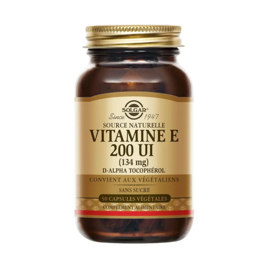 Solgar VItamine E 200 UI 134mg